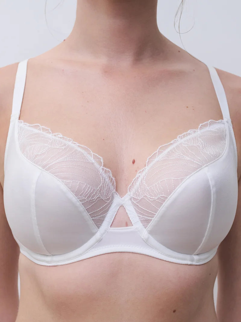 Chantelle - Tattoo Love  Very Covering Underwired Bra Milk