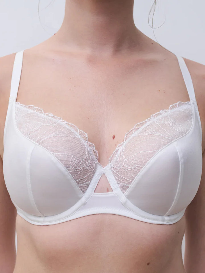Chantelle - Tattoo Love  Very Covering Underwired Bra Milk