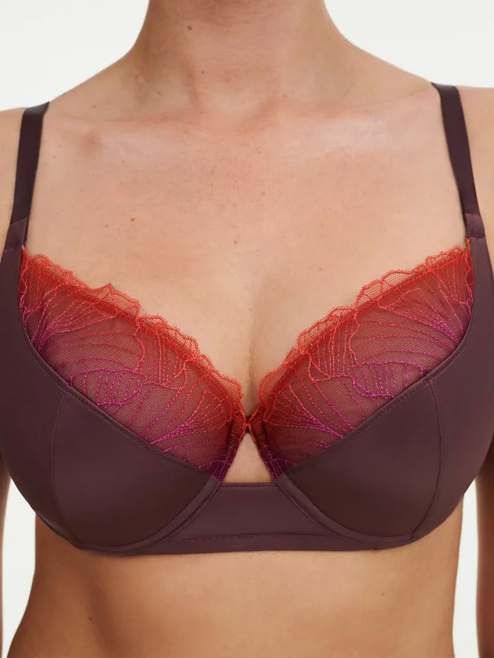Chantelle - Tattoo Love Very Covering Underwired Bra Sunset