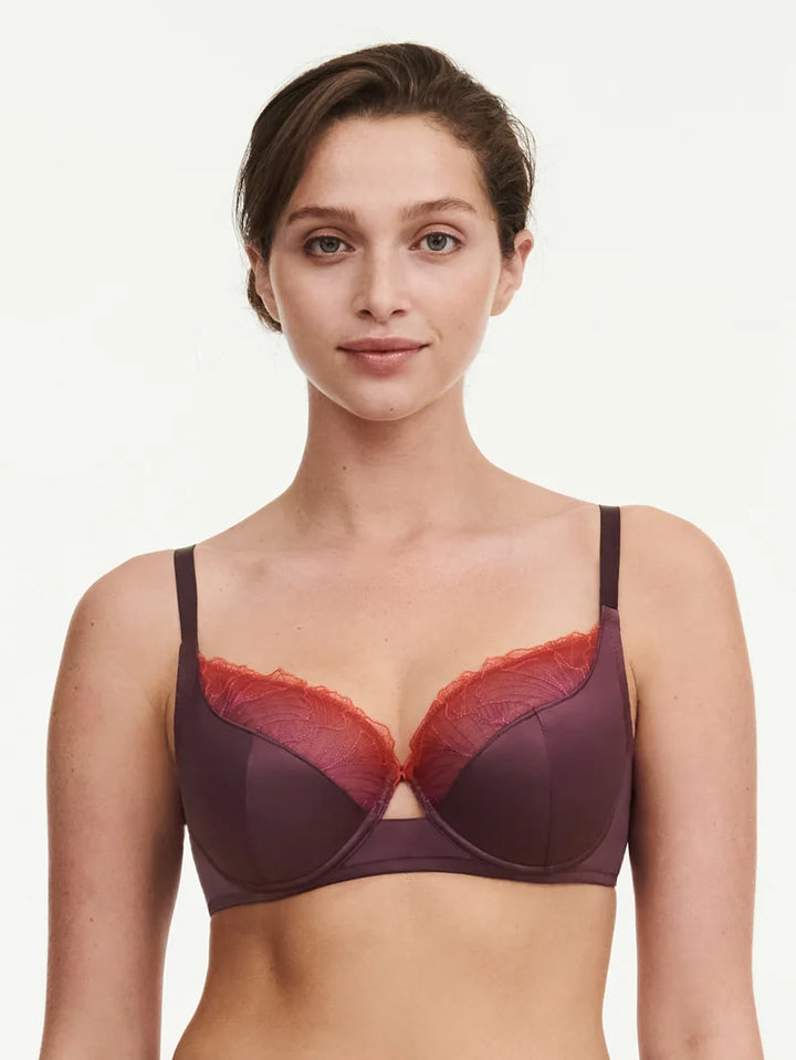 Chantelle - Tattoo Love Very Covering Underwired Bra Sunset