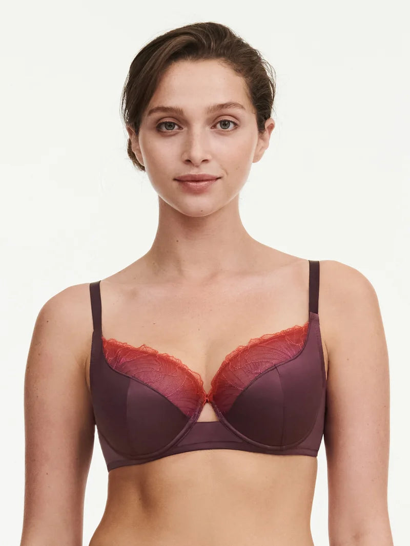 Chantelle - Tattoo Love Very Covering Underwired Bra Sunset