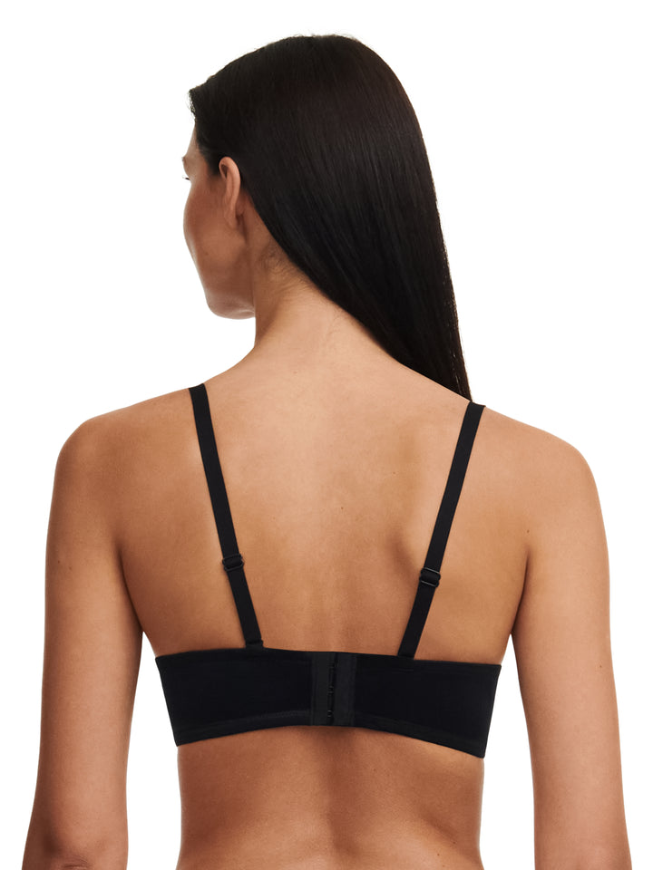 Chantelle - Tattoo Love Half-Cup Memory Bra Black / Golden Beige