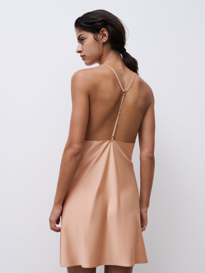 Chantelle - Spice Nightdress Clay Nude / Black