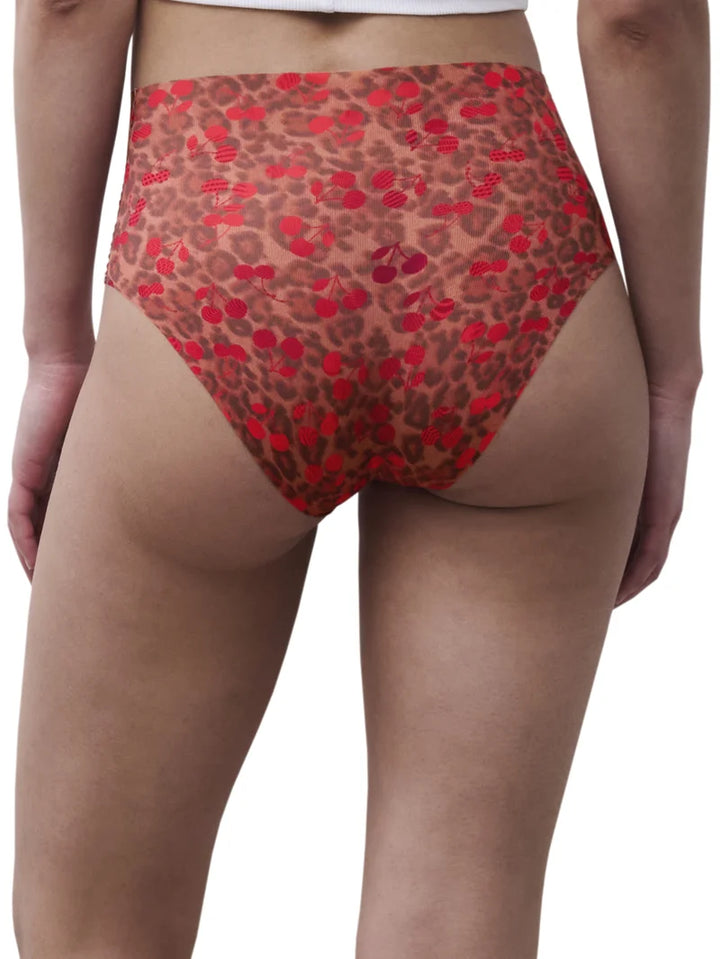 Chantelle - Pulpies High Waist Brief Cherry Leo