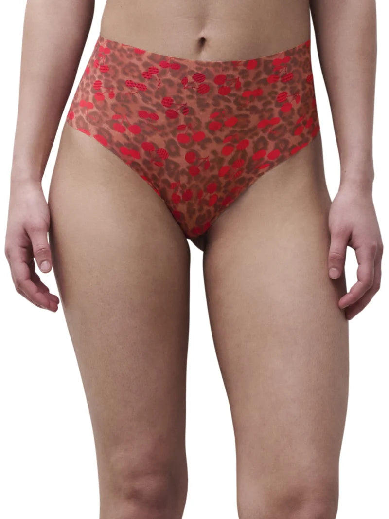 Chantelle - Pulpies High Waist Brief Cherry Leo