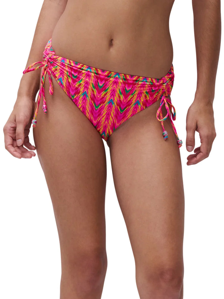 Chantelle Swimwear - Easy Pop Full Brief Pink Rythm