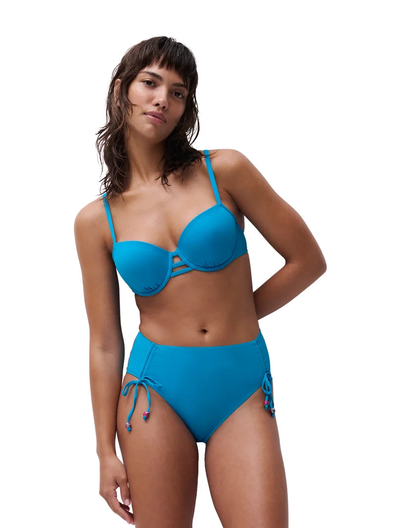 Chantelle Swimwear - Easy Pop T-Shirt Bikini Caribbean Blue