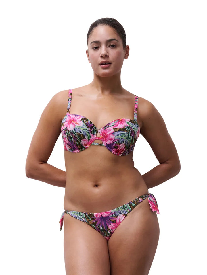 Chantelle Swimwear - Easy Pop T-Shirt Bikini Island Flowers