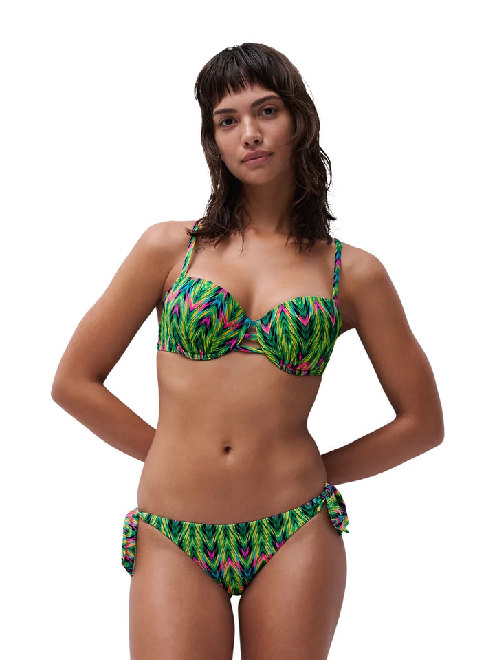 Chantelle Swimwear - Easy Pop T-Shirt Bikini Green Rythm