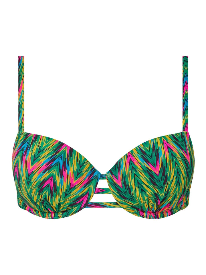 Chantelle Swimwear - Easy Pop T-Shirt Bikini Green Rythm