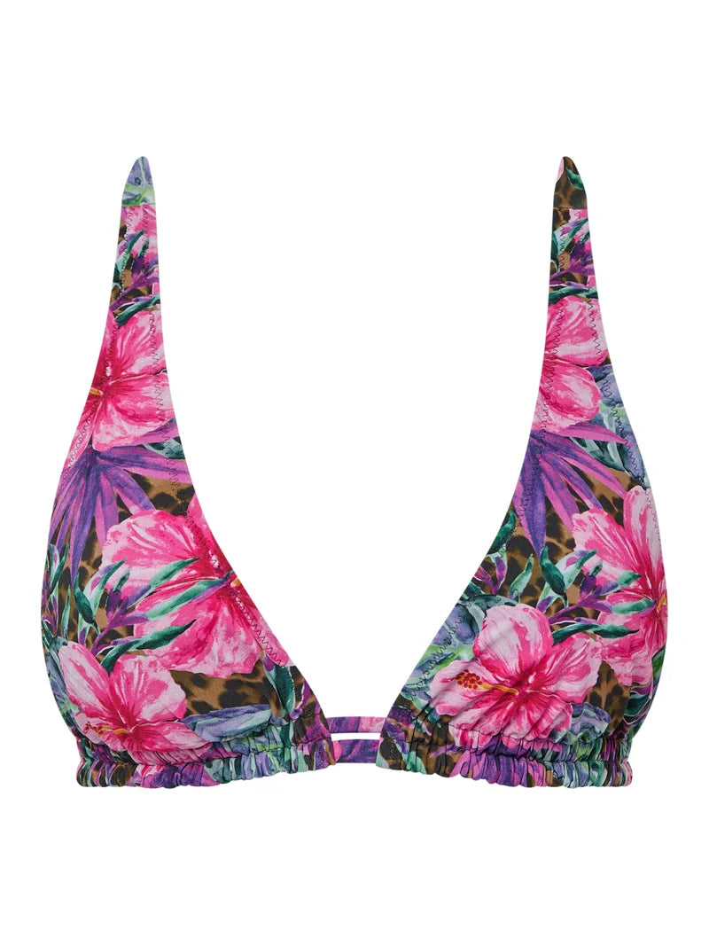 Chantelle Swimwear - Easy Pop Wirefree Triangle Spacer Bikini Island Flowers