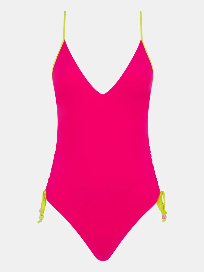 Chantelle Swimwear - Easy Pop Wirefree Swimsuit Raspberry