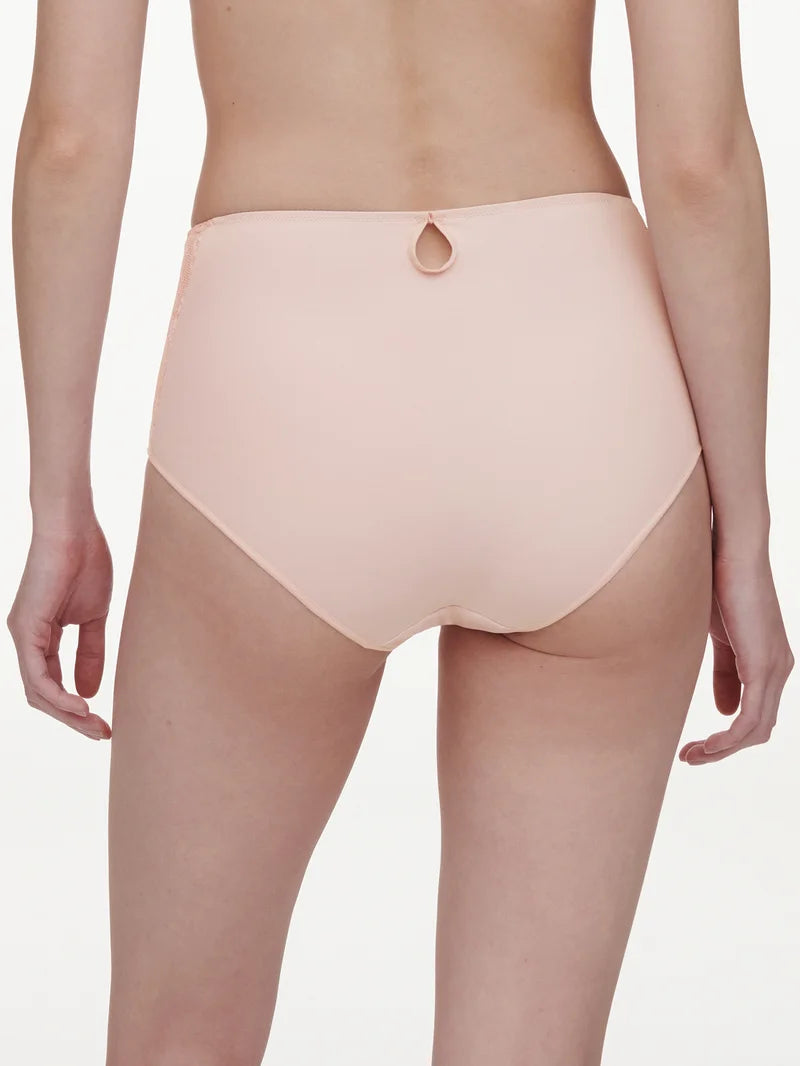 Chantelle - Crush High-Waisted Full Brief Dusky Pink