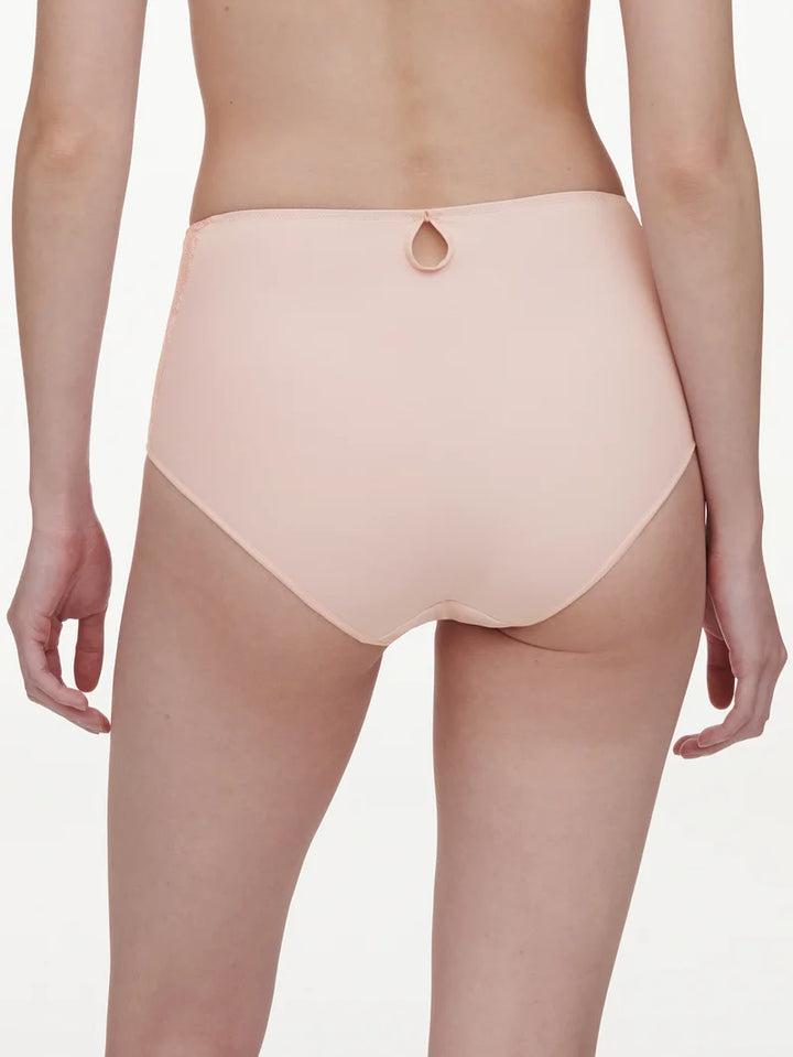 Chantelle - Crush High-Waisted Full Brief Dusky Pink