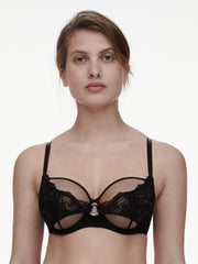 Chantelle - Crush Very Covering Underwired Bra Black