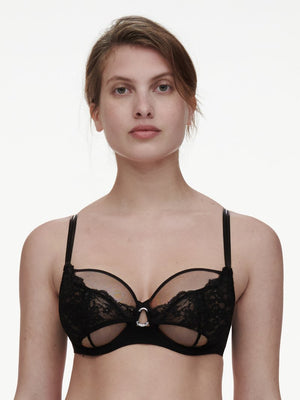 Chantelle - Crush Very Covering Underwired Bra Black