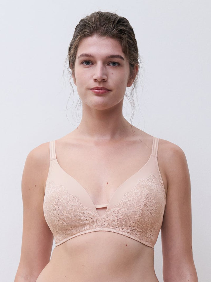 Chantelle - Crush Wirefree T-Shirt Bra Dusky Pink