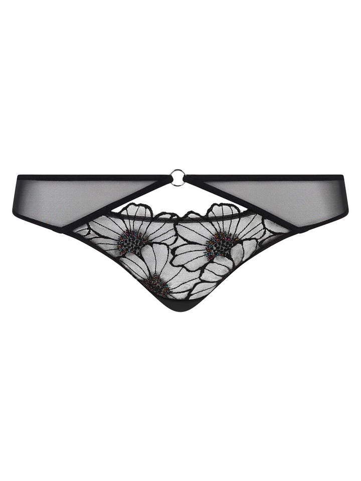 Chantelle - Lush Brief Festive Black