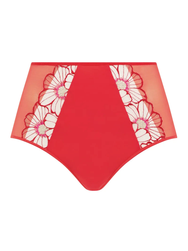 Chantelle - Lush High-Waisted Full Brief Flamboyant Flower