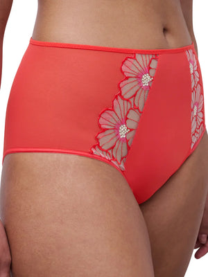 Chantelle - Lush High-Waisted Full Brief Flamboyant Flower