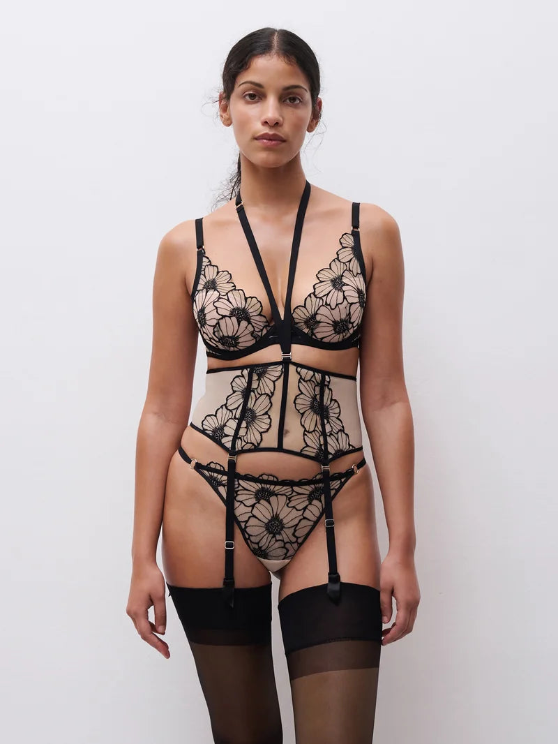 Chantelle - Lush Waist Cincher Black / Soft Pink