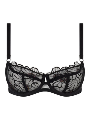 Chantelle - Lush Half-Cup Bra Festive Black