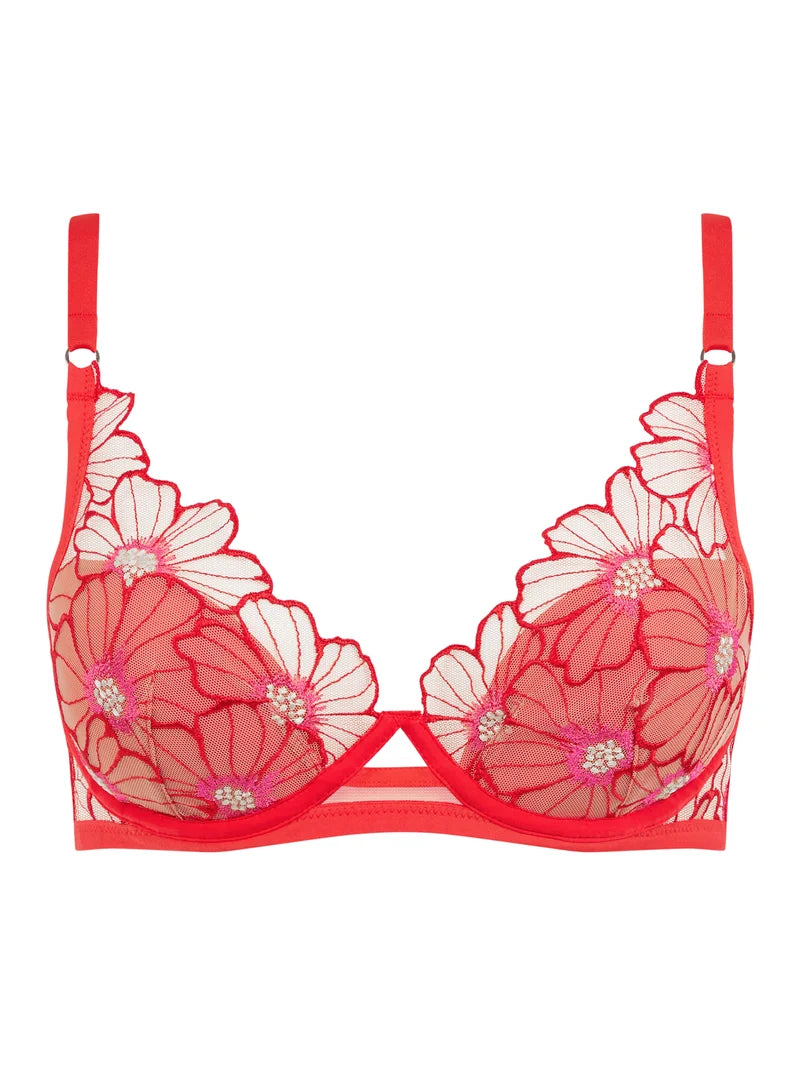Chantelle - Lush Plunge T-Shirt Bra Flamboyant Flower