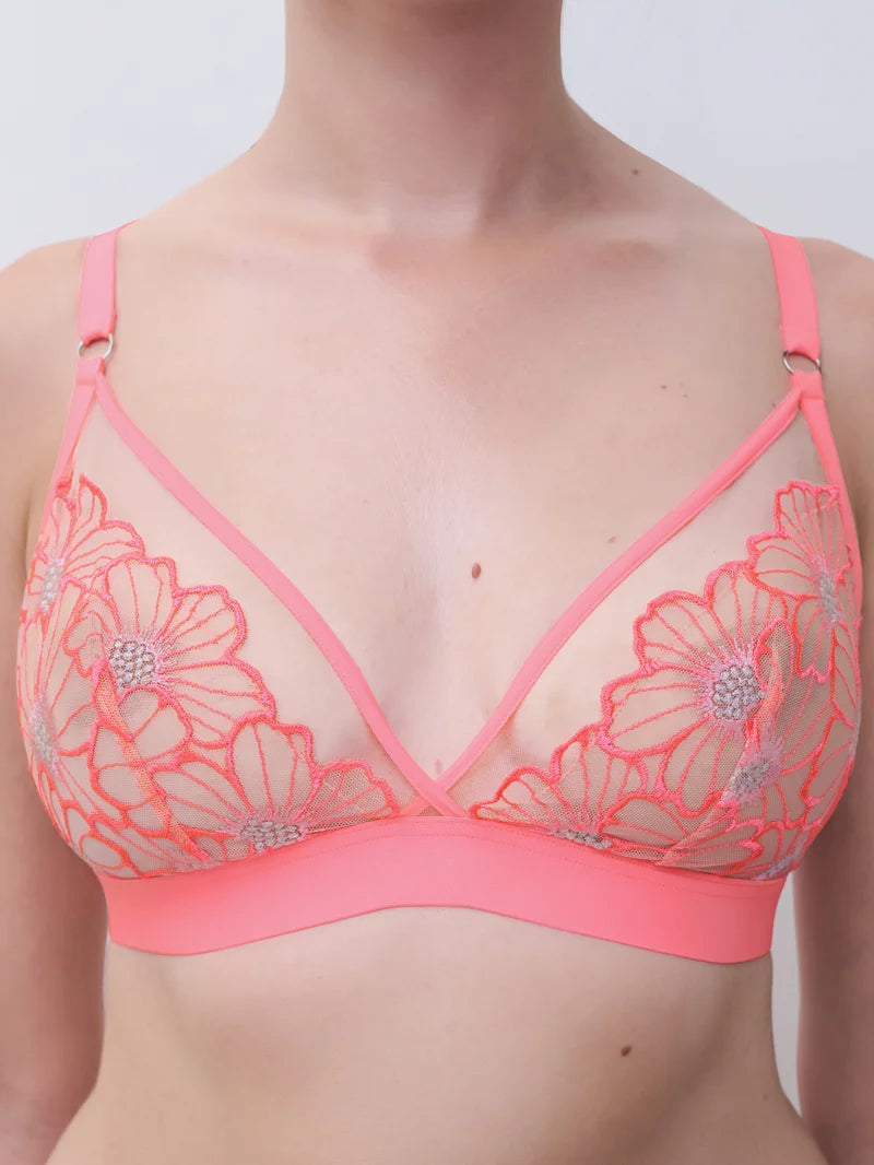Chantelle - Lush Wirefree Triangle Bra Bubblegum