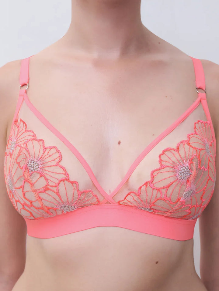 Chantelle - Lush Wirefree Triangle Bra Bubblegum