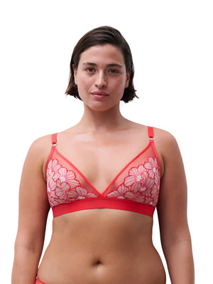 Chantelle - Lush Wirefree Triangle Bra Flamboyant Flower