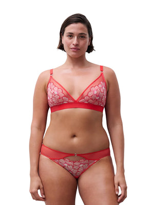 Chantelle - Lush Wirefree Triangle Bra Flamboyant Flower