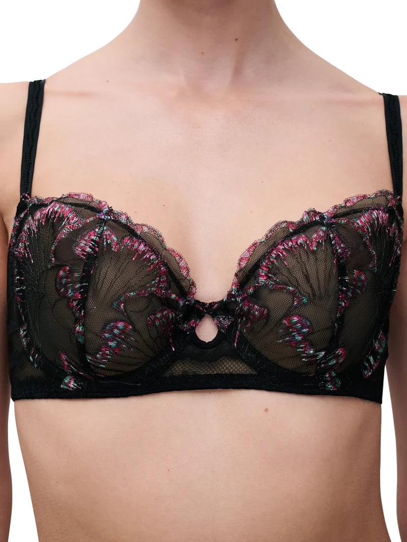 Chantelle - Lily Half-Cup Bra Romantic Black