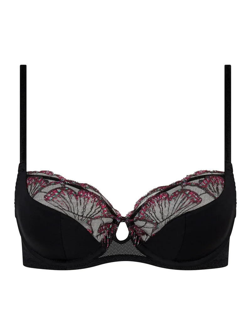 Chantelle - Lily Covering Underwired Bra Romantic Black