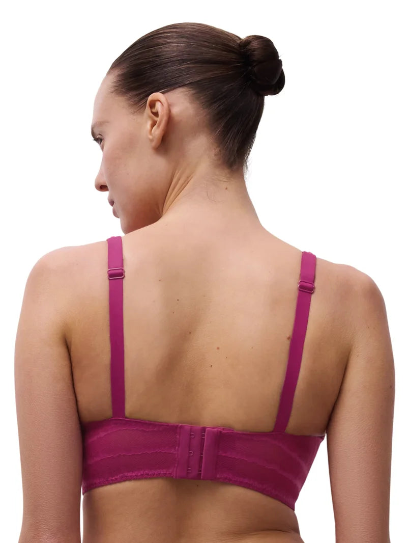 Chantelle - Lily Extra Push Up Bra Dark Fushia Multico