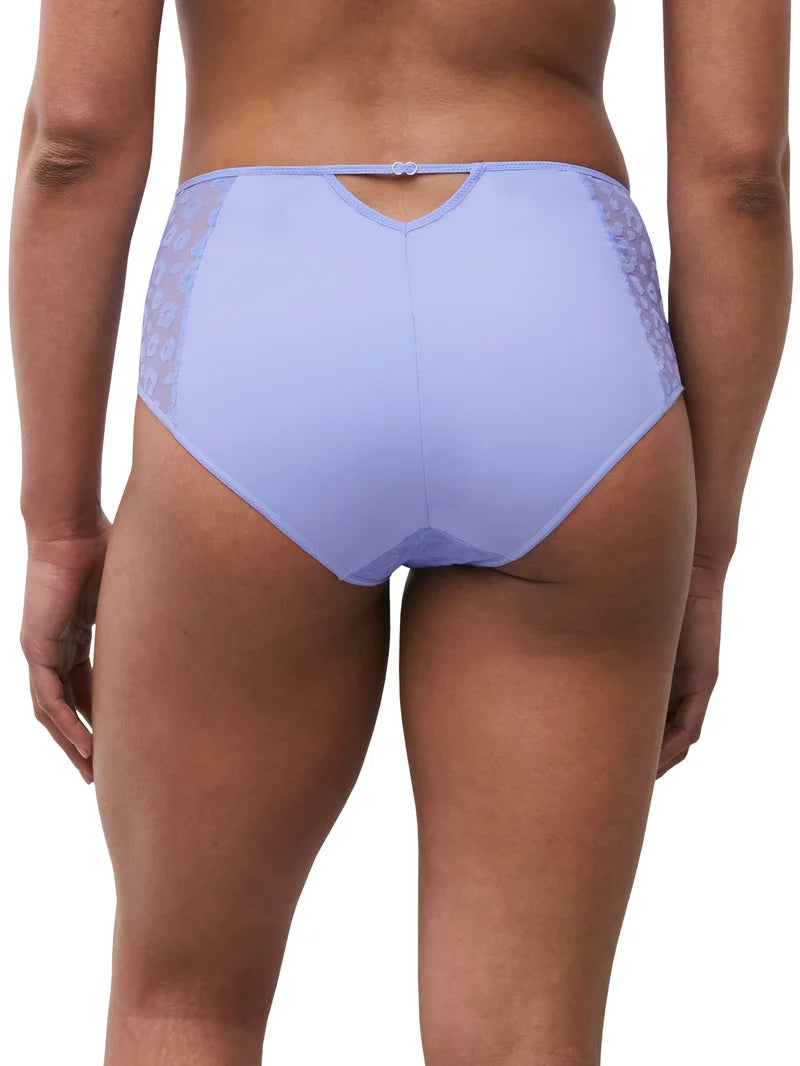 Chantelle - Girls High-Waisted Full Brief Cornflower
