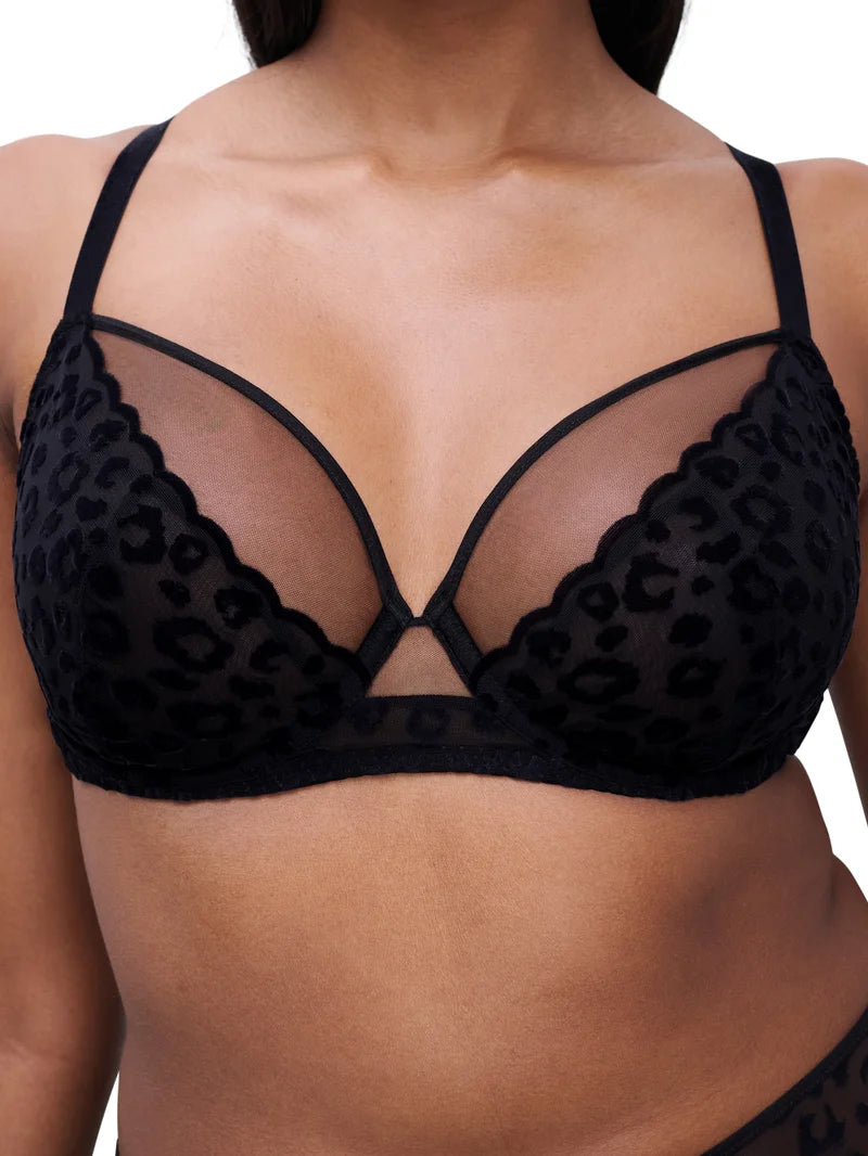 Chantelle - Girls Covering Underwired Bra Black