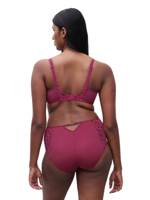 Chantelle - Girls High-Waisted Full Brief Fuchsia