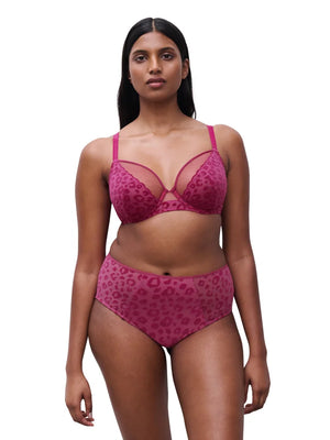 Chantelle - Girls High-Waisted Full Brief Fuchsia