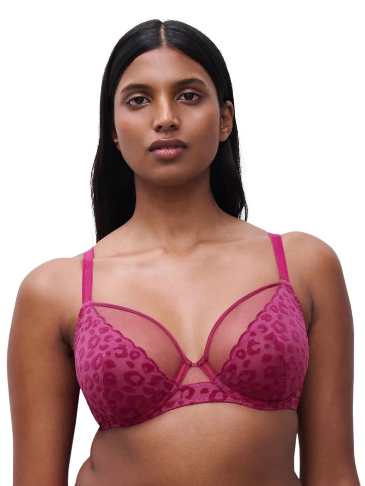 Chantelle - Girls Covering Underwired Bra Fuchsia