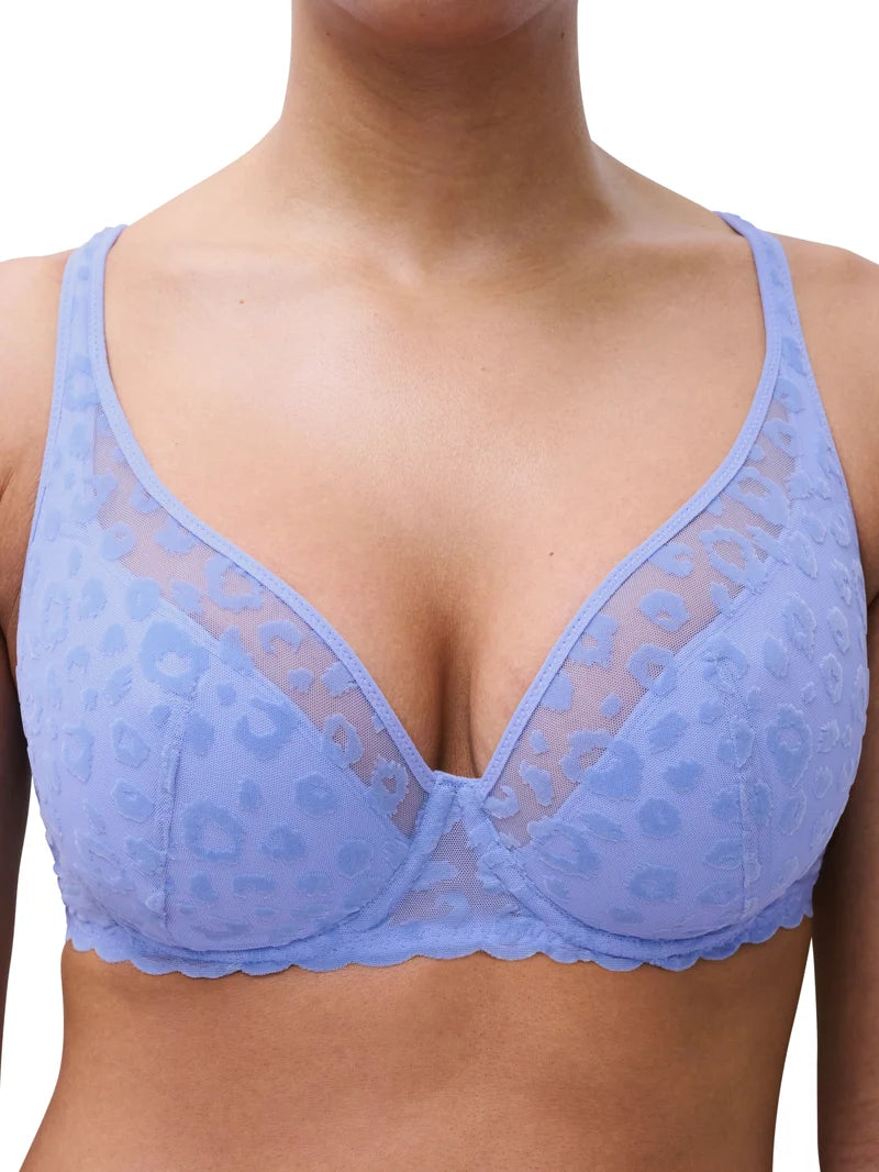 Chantelle - Girls Plunge Foam Bra Cornflower