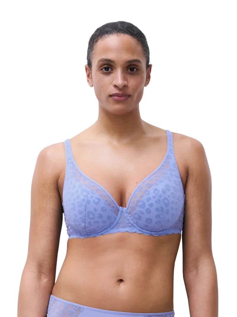 Chantelle - Girls Plunge Foam Bra Cornflower
