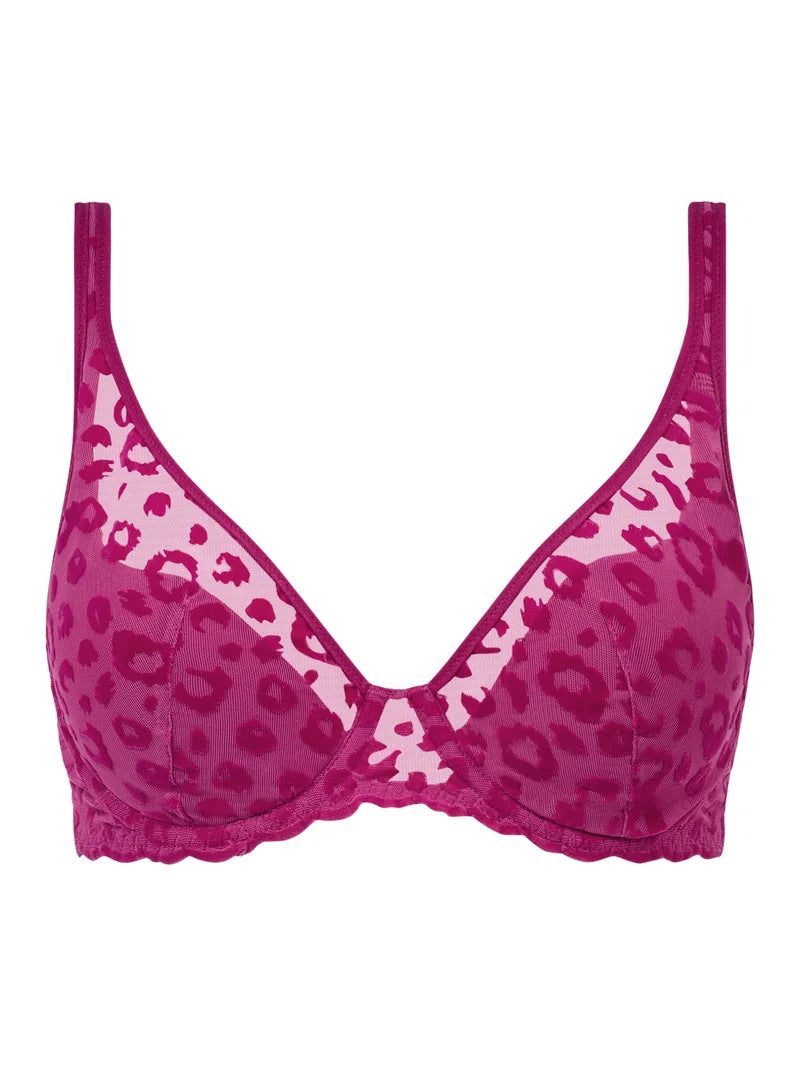 Chantelle - Girls Plunge Foam Bra Fuchsia