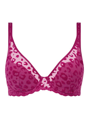 Chantelle - Girls Plunge Foam Bra Fuchsia