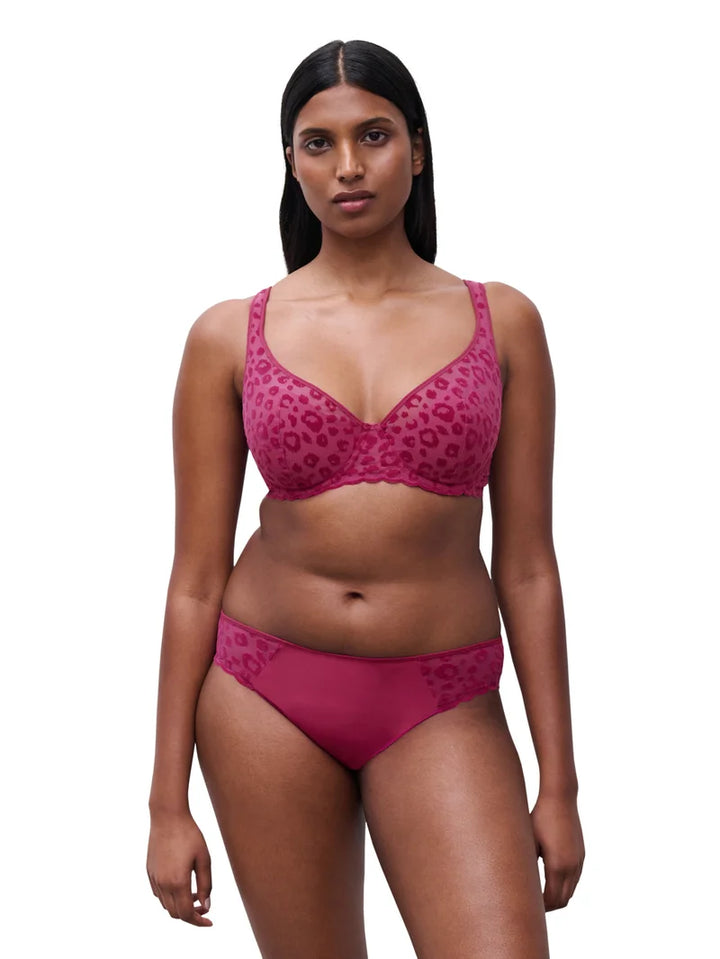 Chantelle - Girls Plunge Foam Bra Fuchsia