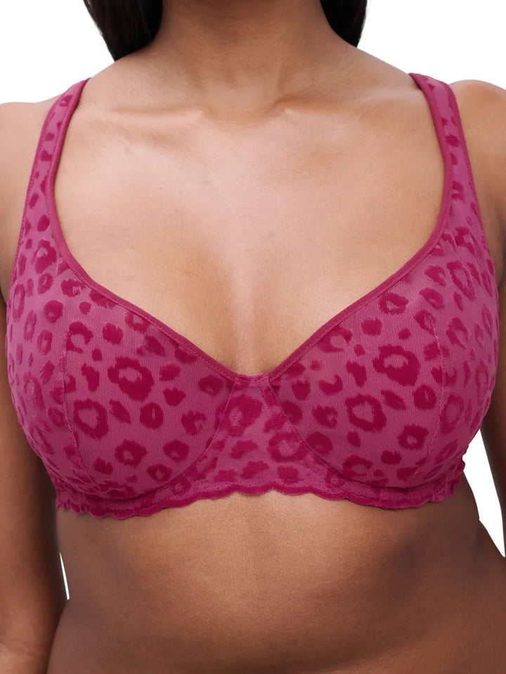 Chantelle - Girls Plunge Foam Bra Fuchsia