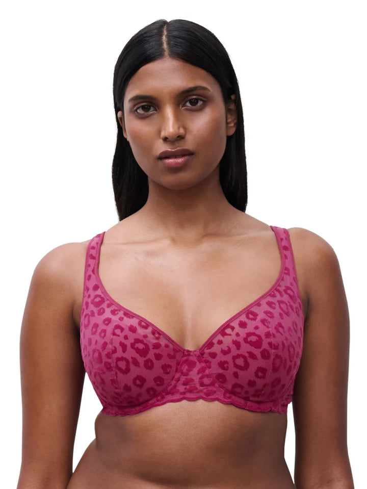 Chantelle - Girls Plunge Foam Bra Fuchsia