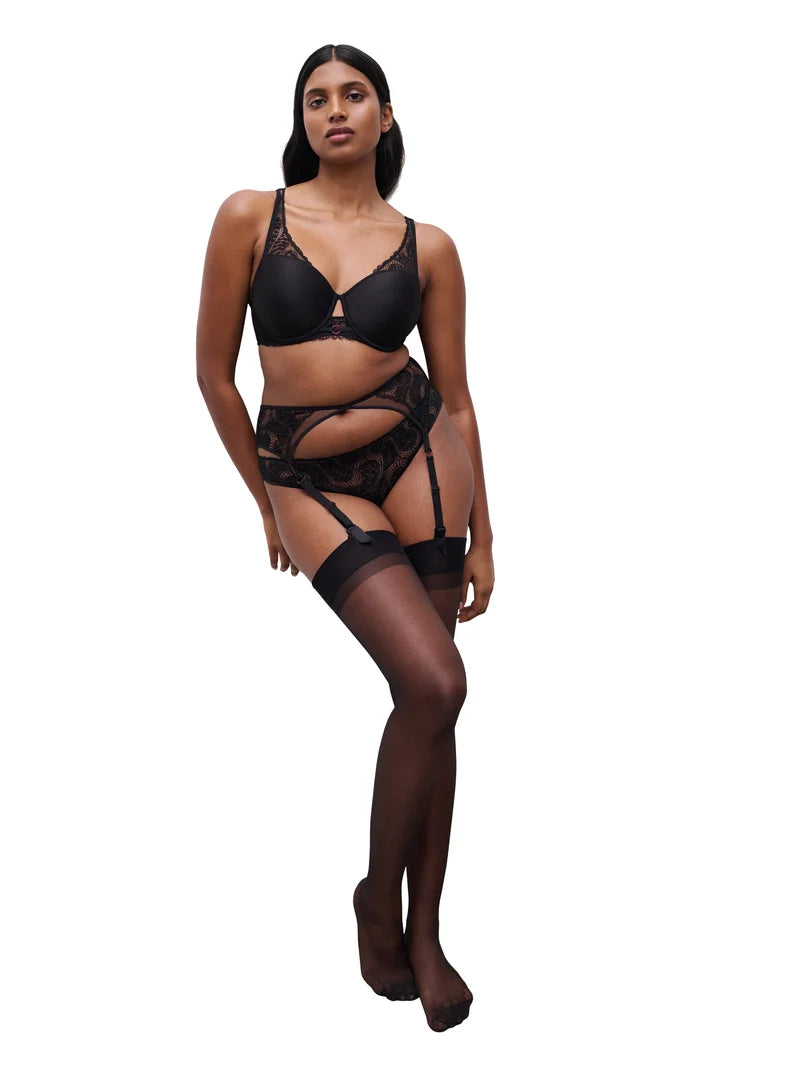 Chantelle - Amor Suspender Belt Black