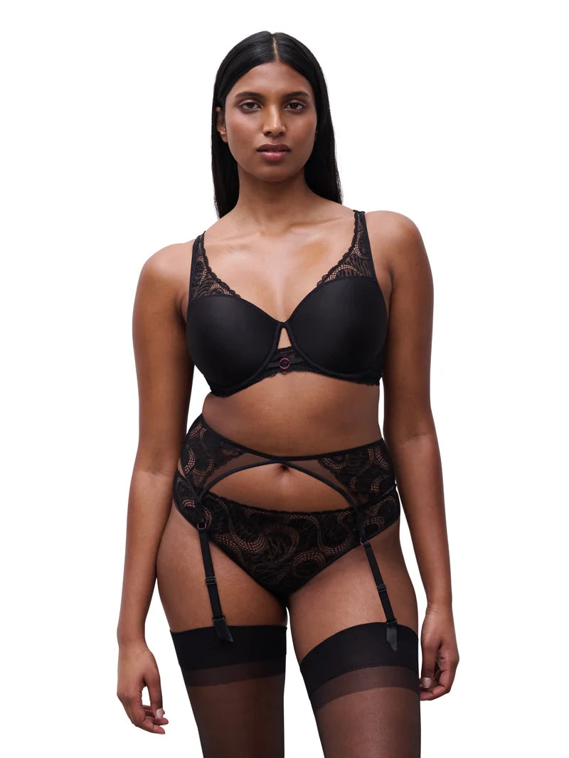Chantelle - Amor Suspender Belt Black