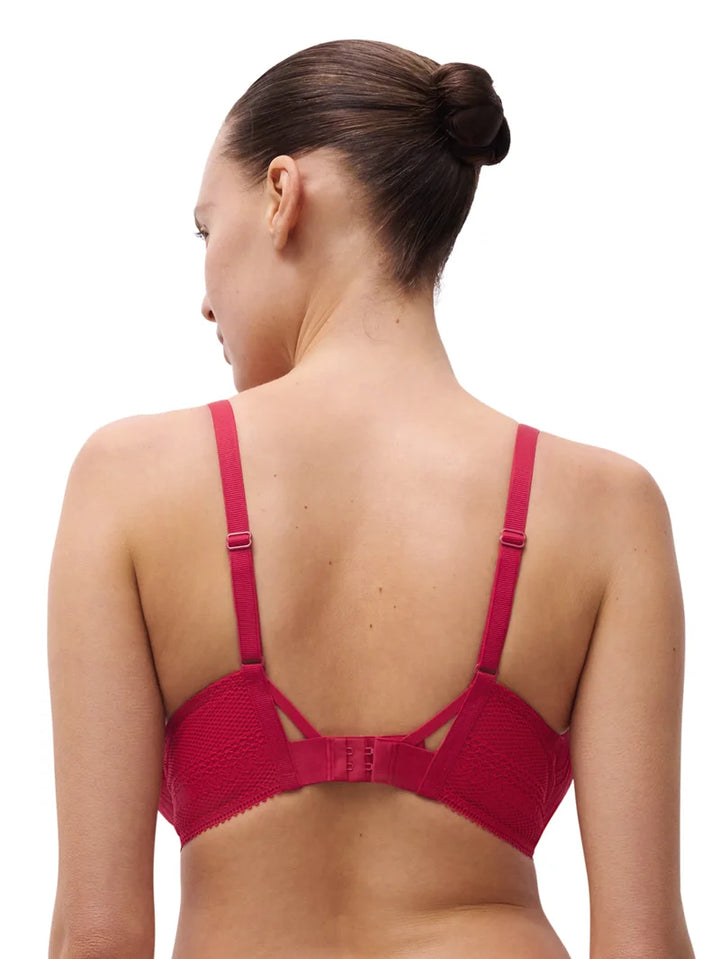 Chantelle - Amor Covering Underwired Bra Scarlet