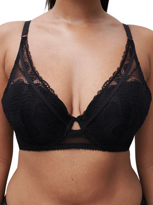 Chantelle - Amor Plunge T-Shirt Bra Black